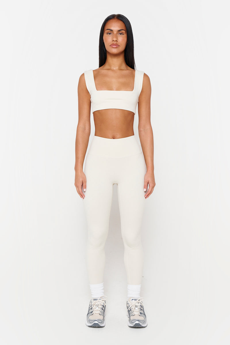 Chai Recycled Square Neck Crop Top