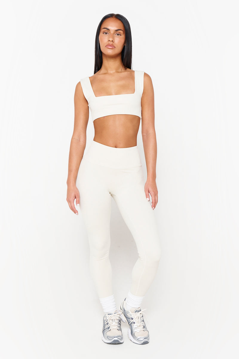 Chai Recycled Square Neck Crop Top