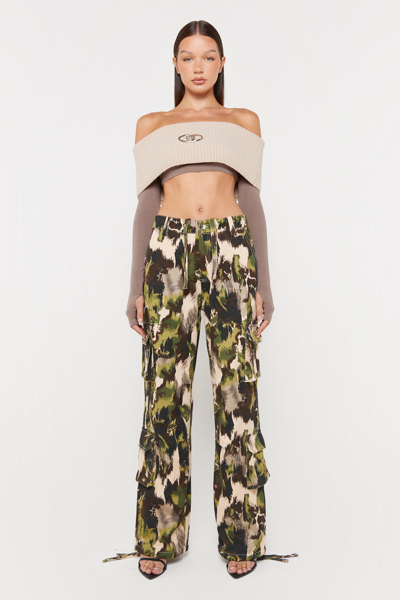Outta Control Camo Cargo Pant - Tan/Multi | Fashion Nova, Pants | Fashion  Nova