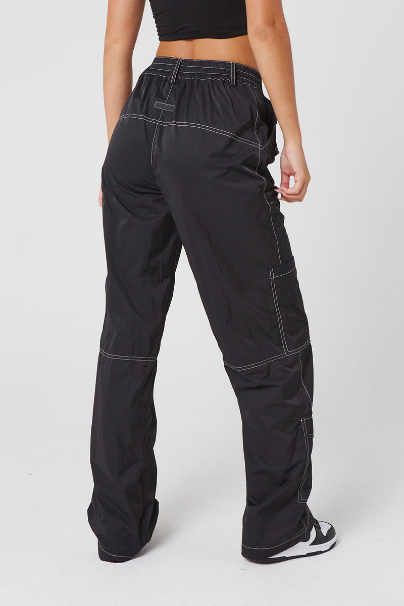 black-nylon-pants