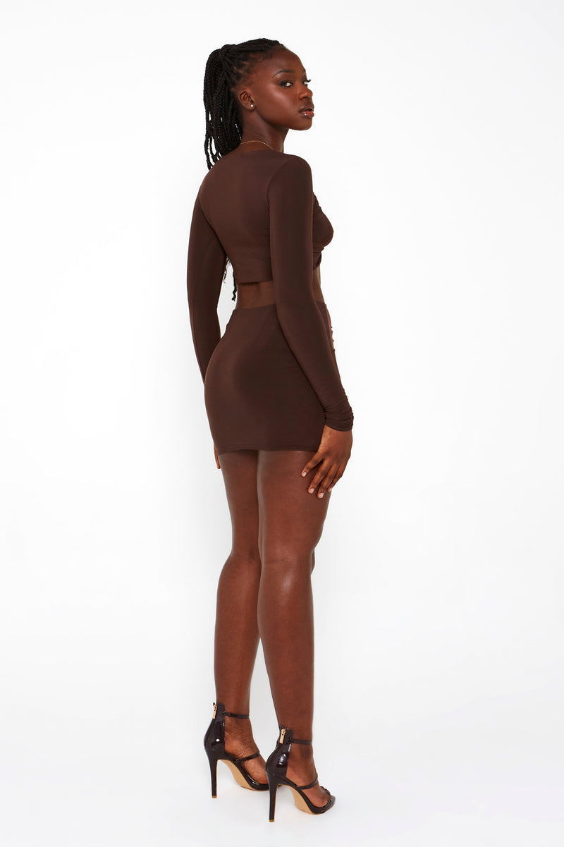 Chocolate Twist Skirt
