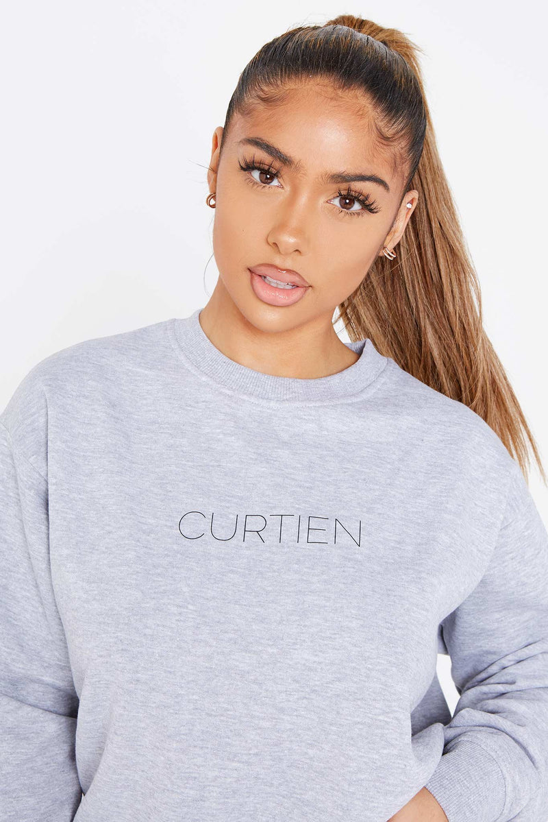 "Curtien" Grey Sweatshirt